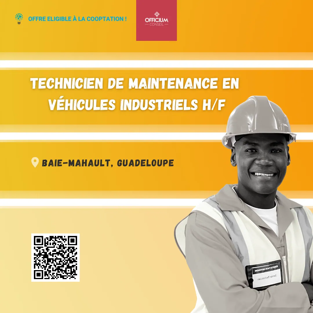 Offre d'emploi Technicien de maintenance en véhicules industriels H/F