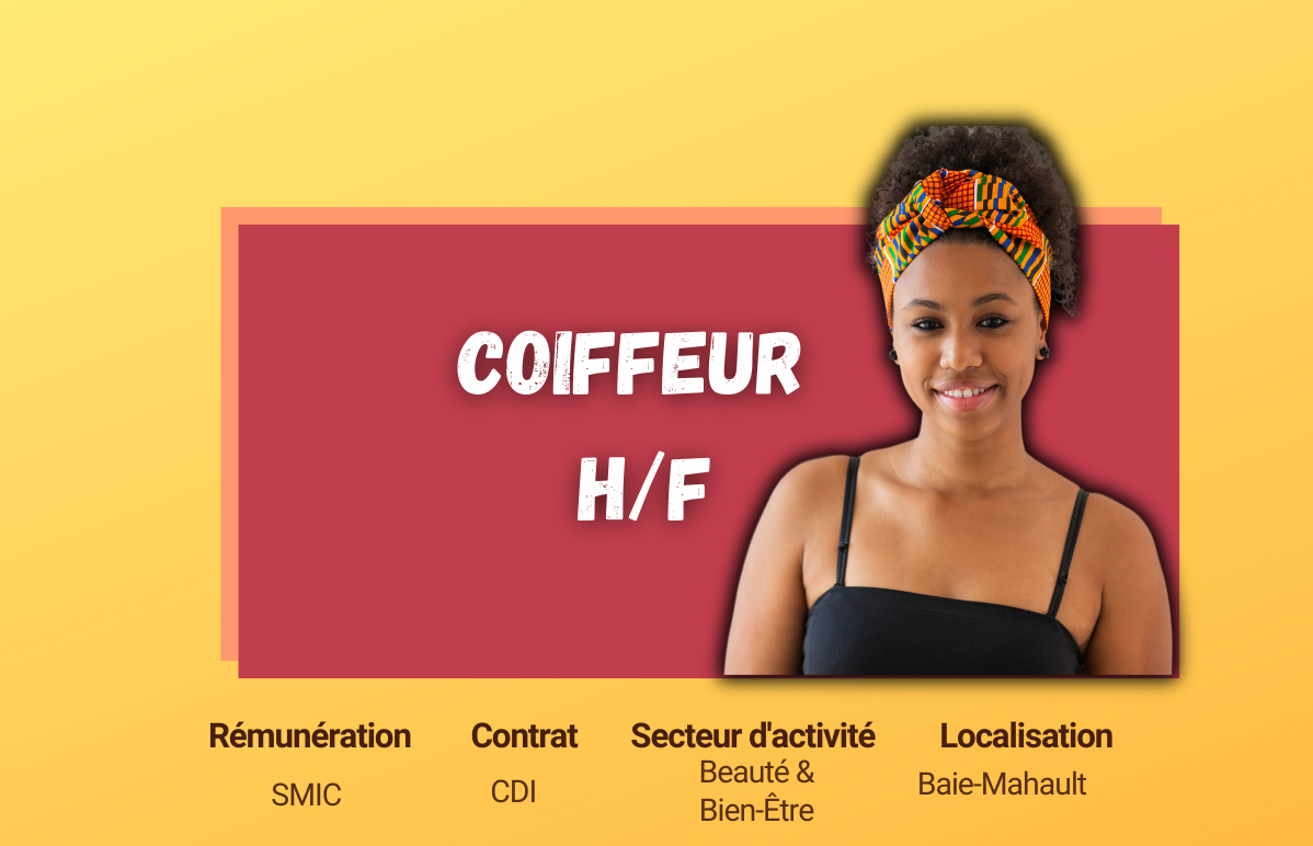 emploi guadeloupe coiffeur