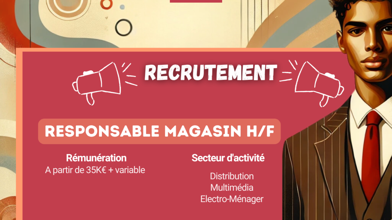 responsable de magasin emploi guadeloupe