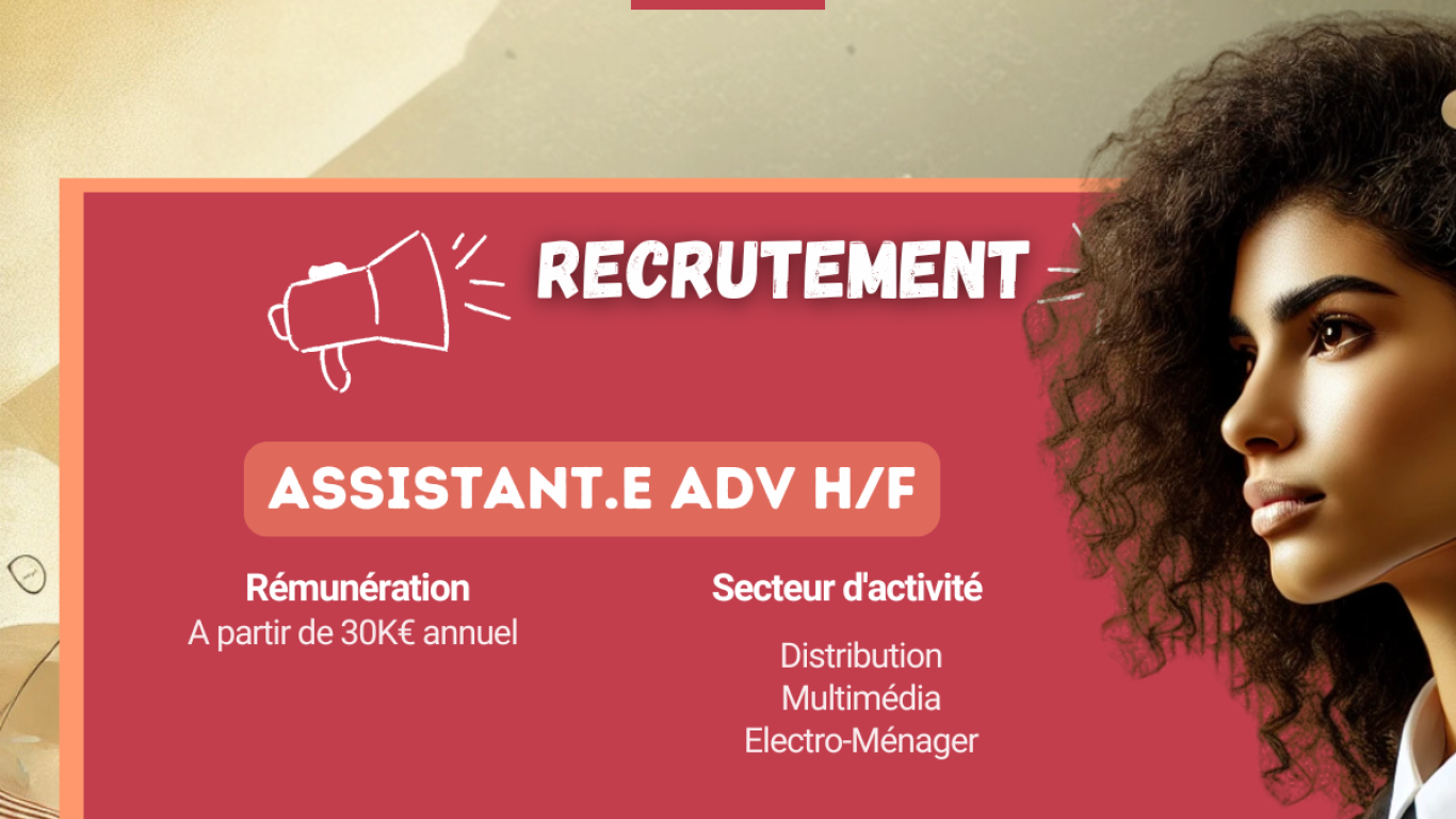 assistant assistante adv emploi guadeloupe