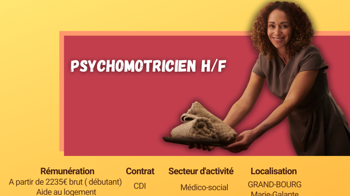 psychomotricien emploi guadeloupe